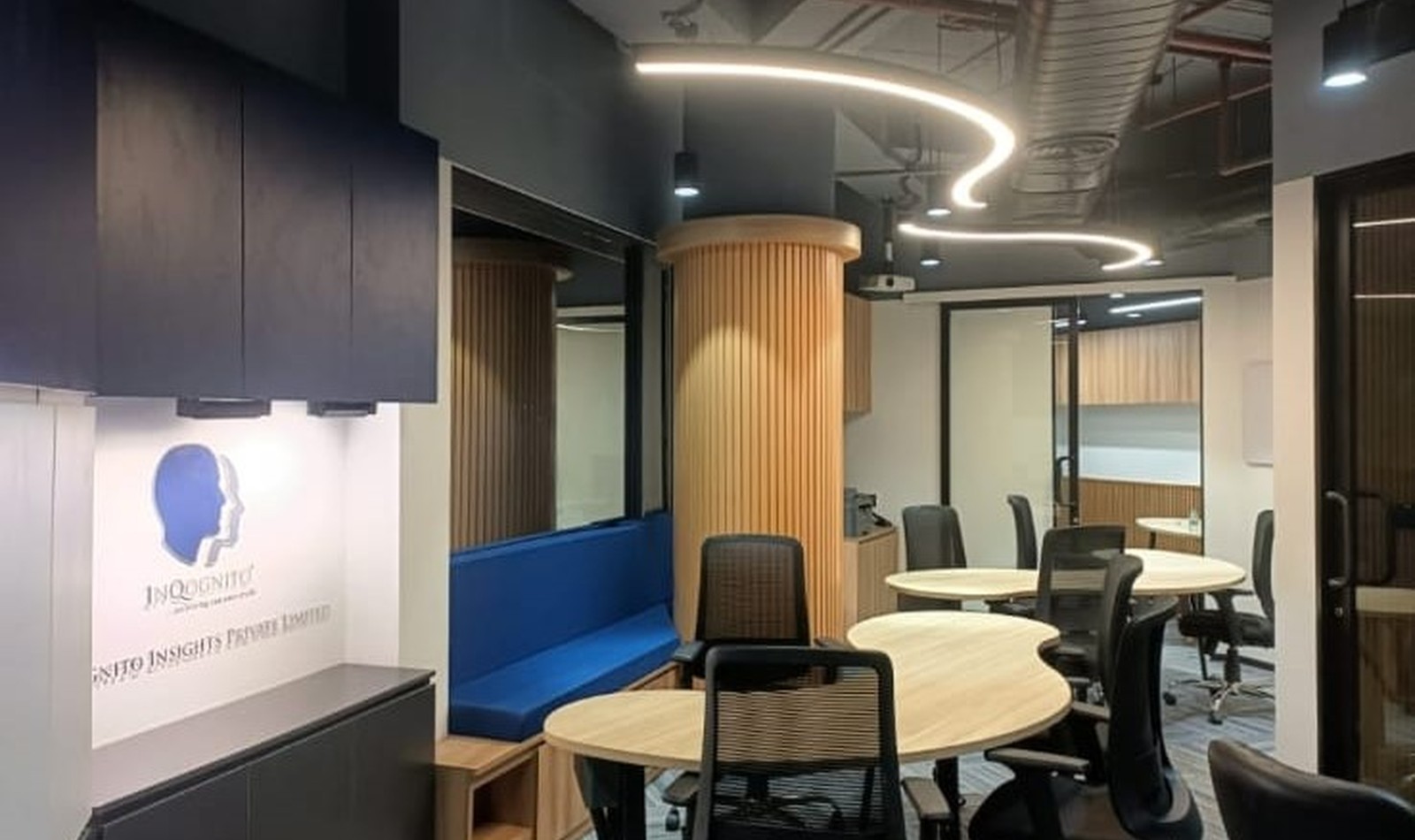 Completed site view